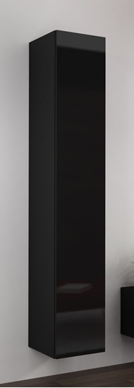 Изображение Cama Living room cabinet set VIGO NEW 13 black/black gloss