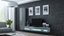 Изображение Cama Living room cabinet set VIGO NEW 9 white/grey gloss