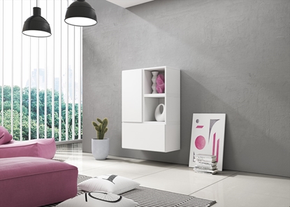 Picture of Cama living room furniture set ROCO 17 (2xRO3 + 2xRO6) white/white/white