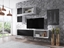 Изображение Cama living room furniture set ROCO 5 (RO1+2xRO4+2xRO5) white/white/black