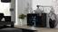 Изображение Cama sideboard 120 cm SOHO S7 black/black gloss