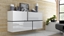 Picture of Cama sideboard GOYA 170/40/80 white/white gloss+black