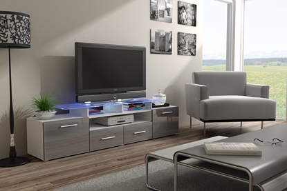 Picture of Cama TV stand EVORA 200 white/grey gloss