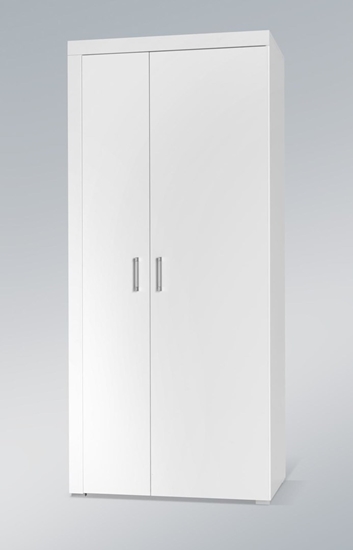 Picture of Cama wardrobe SAMBA white/white gloss