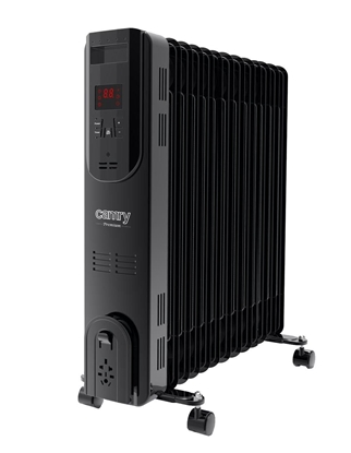 Изображение Camry | Oil-Filled Radiator with Remote Control | CR 7814 | Oil Filled Radiator | 2500 W | Number of power levels 3 | Suitable for rooms up to  m² | Black