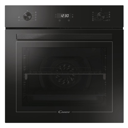 Attēls no Candy | FCM996NRL | Oven | 70 L | Multifunctional | Aquactiva/Pyrolysis | Mechanical and electronic | Steam function | Height 59.5 cm | Width 59.5 cm | Black
