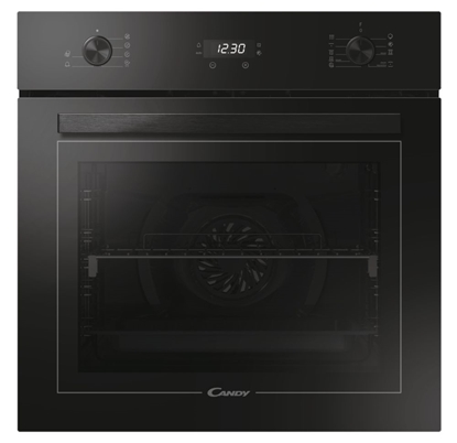 Attēls no Candy | Oven | FCM996NRL | 70 L | Multifunctional | Aquactiva/Pyrolysis | Mechanical and electronic | Steam function | Height 59.5 cm | Width 59.5 cm | Black