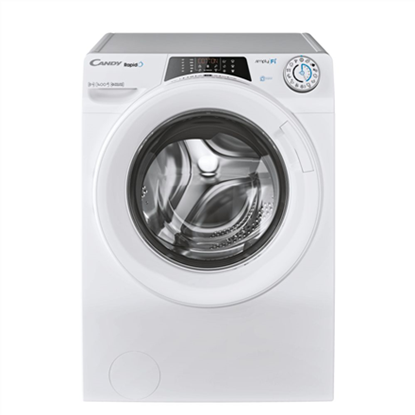 Изображение Candy | RO 1486DWME/1-S | Washing Machine | Energy efficiency class A | Front loading | Washing capacity 8 kg | 1400 RPM | Depth 53 cm | Width 60 cm | Display | TFT | Steam function | Wi-Fi | White