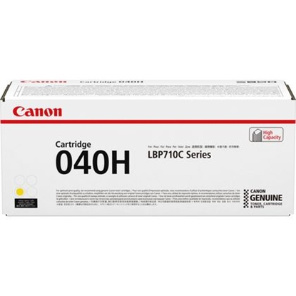 Picture of Canon 040 H toner cartridge 1 pc(s) Original Yellow
