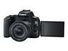 Изображение Canon EOS 250D + EF-S 18-55mm f/3.5-5.6 III + EF 75-300mm f/4-5.6 III SLR Camera Kit 24.1 MP CMOS 6000 x 4000 pixels Black
