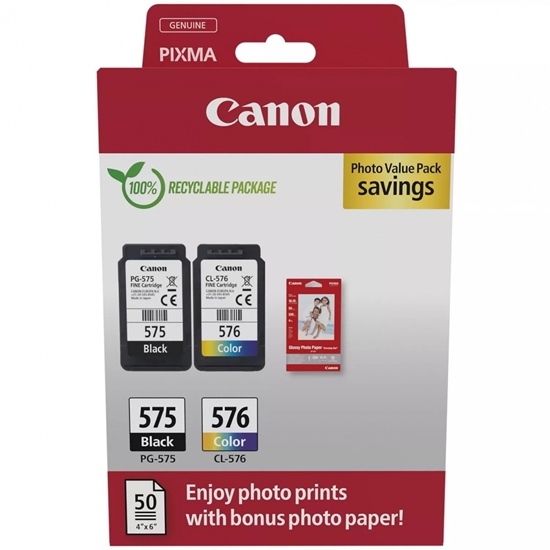 Picture of Canon PG-575 / CL-576 Photo Value Pack