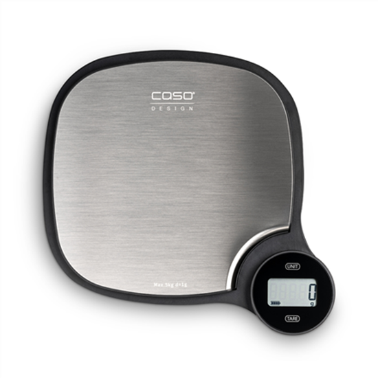 Picture of Caso | Kitchen EcoMaster Scales | Maximum weight (capacity) 5 kg | Graduation 1 g | Stainless Steel