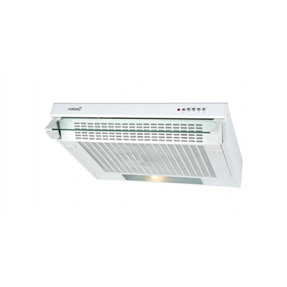 Picture of CATA | Hood | F-2060 | Conventional | Energy efficiency class C | Width 60 cm | 195 m³/h | Mechanical control | LED | White