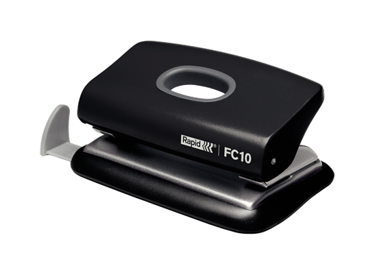 Picture of Caurumotājs Hole Punch Rapid FC10 Mini 2, caurumo līdz 10 lapam, melns