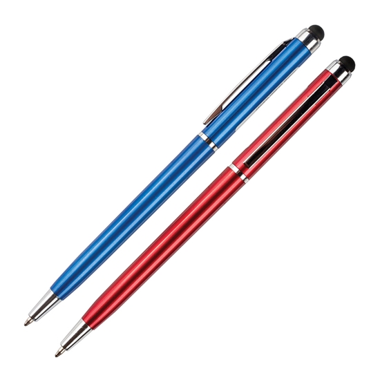 Picture of Lodīšu pildspalva CENTRUM TOUCH 0.7 mm, asorti korpuss, zila tinte