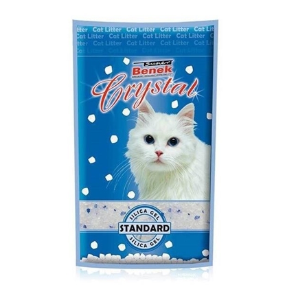 Attēls no Certech Super Benek Crystal Standard Natural - Cat Litter Non-Clumping 3.8 l