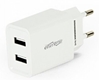Picture of CHARGER USB UNIVERSAL WHITE/2PORT EG-U2C2A-03-W GEMBIRD