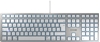 Picture of CHERRY KC 6000 SLIM FOR MAC keyboard USB QWERTZ German Silver