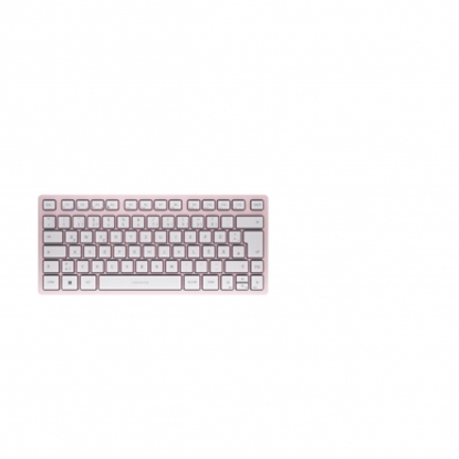 Attēls no CHERRY KW 7100 MINI BT keyboard Bluetooth QWERTZ German Pink