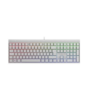 Attēls no CHERRY MX 2.0S RGB keyboard USB QWERTZ German White