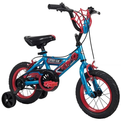 Изображение Children's bicycle HUFFY MARVEL SPIDER-MAN 12" 72169W Blue, Red