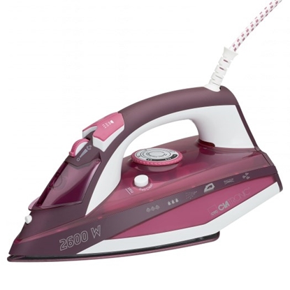 Picture of Clatronic DB 3705 Steam iron Ceramic soleplate 2600 W Rose
