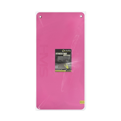 Изображение Club fitness mat with holes pink HMS Premium MFK02