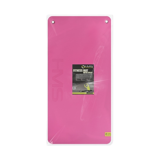 Picture of Club fitness mat with holes pink HMS Premium MFK02