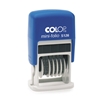 Picture of Zīmogs COLOP MINI Folio numerators S126, melns spilventinš,  4mm, 6 cipari