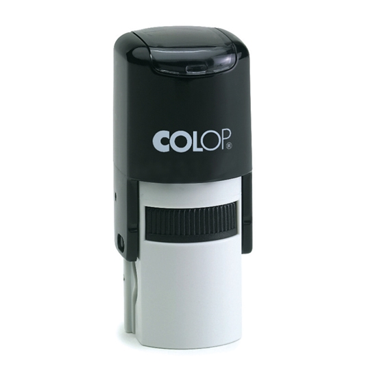 Picture of Zīmogs COLOP Printer R30, melns korpuss, zils spilventiņš