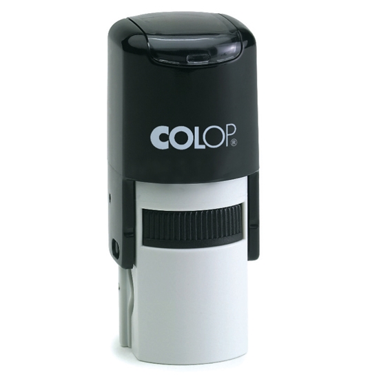 Picture of Zīmogs COLOP Printer R50, melns korpuss, zils spilventiņš