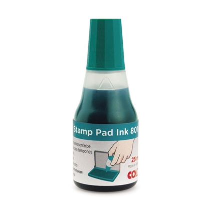 Picture of Zīmogu tinte COLOP 801 zaļa, 25 ml