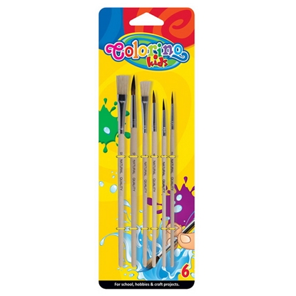 Изображение Otiņu komplekts COLORINO 6 otiņas