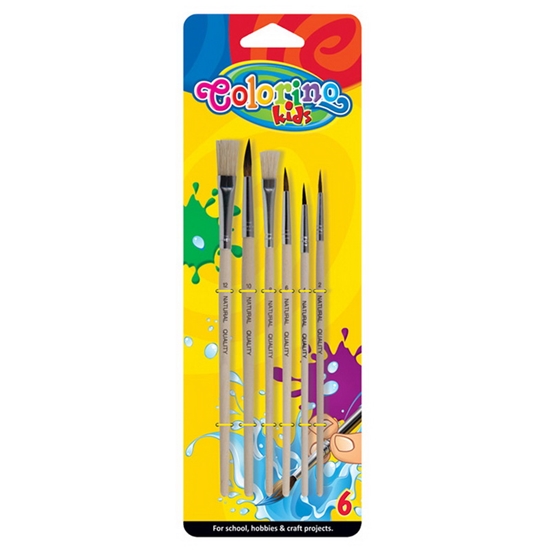 Изображение Otiņu komplekts COLORINO 6 otiņas