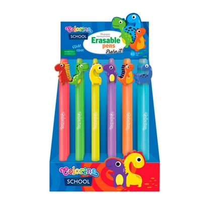 Attēls no Pildspalva dzēšama Colorino Dinosaurs, 0.5 mm, asorti