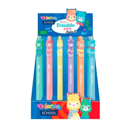 Attēls no Pildspalva dzēšama Colorino Llamas, 0.5 mm, asorti