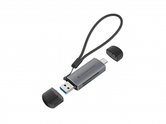 Picture of Conceptronic BIAN05G 2-in-1 Dual Plug Card Reader