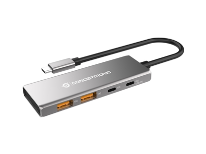 Picture of Conceptronic HUBBIES15G 4-Port USB 3.2 Gen-2 Hub, 10Gbps