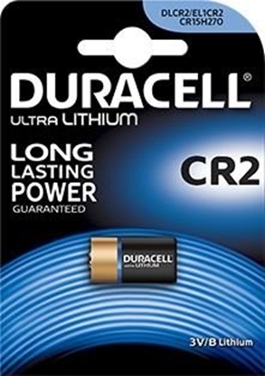 Picture of CR2 baterijas 3V Duracell litija DLCR2 iepakojumā 1 gb.