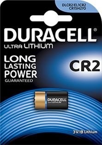 Picture of CR2 baterijas 3V Duracell litija DLCR2 iepakojumā 1 gb.