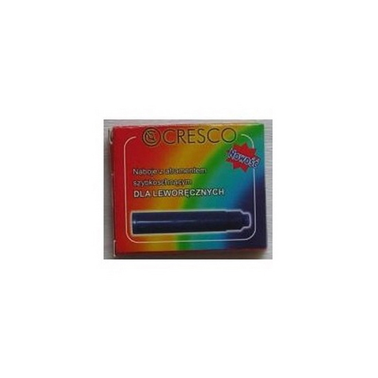 Picture of Tintes kapsulas CRESCO, 6 gab., ātri žūstoša tinte, zila krāsa