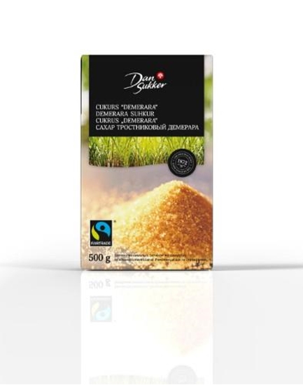 Picture of Cukurs brūnais Demerara DAN SUKKER, 500 g