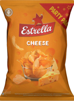 Изображение Čipsi Estrella ar siera garšu 180g