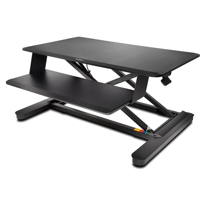 Изображение Darba galds KENSINGTON SmartFit stāvoša - sēdoša pozīcijā, melnā krāsā