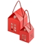 Изображение Dāvanu kastīte - māja, 80 x 80 x 80 mm, sarkana