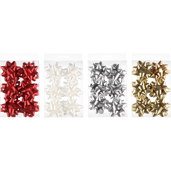 Picture of Dāvanu pušķi Winter Season 7.6cm 6gab.