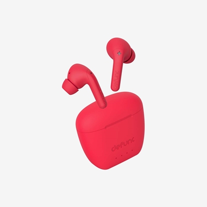 Attēls no Defunc | Earbuds | True Audio | In-ear Built-in microphone | Bluetooth | Wireless | Red