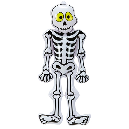 Attēls no Dekors skelets piepūšams 56cm