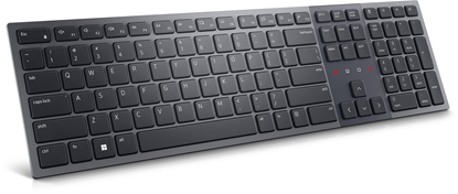 Attēls no DELL KB900 keyboard RF Wireless + Bluetooth QWERTY US International Graphite