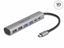 Picture of Delock 6 Port USB Hub with 4 x USB Type-A female and 2 x USB Type-C™ female